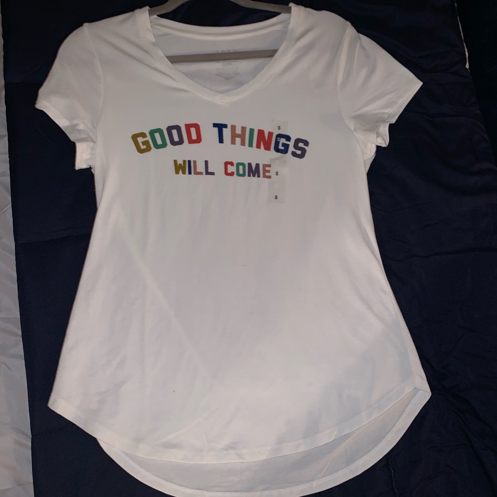 Apt 9 white t-shirt